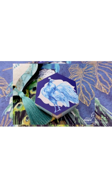 Trusou botez cu pauni pentru baieti Royal Peacock  15
